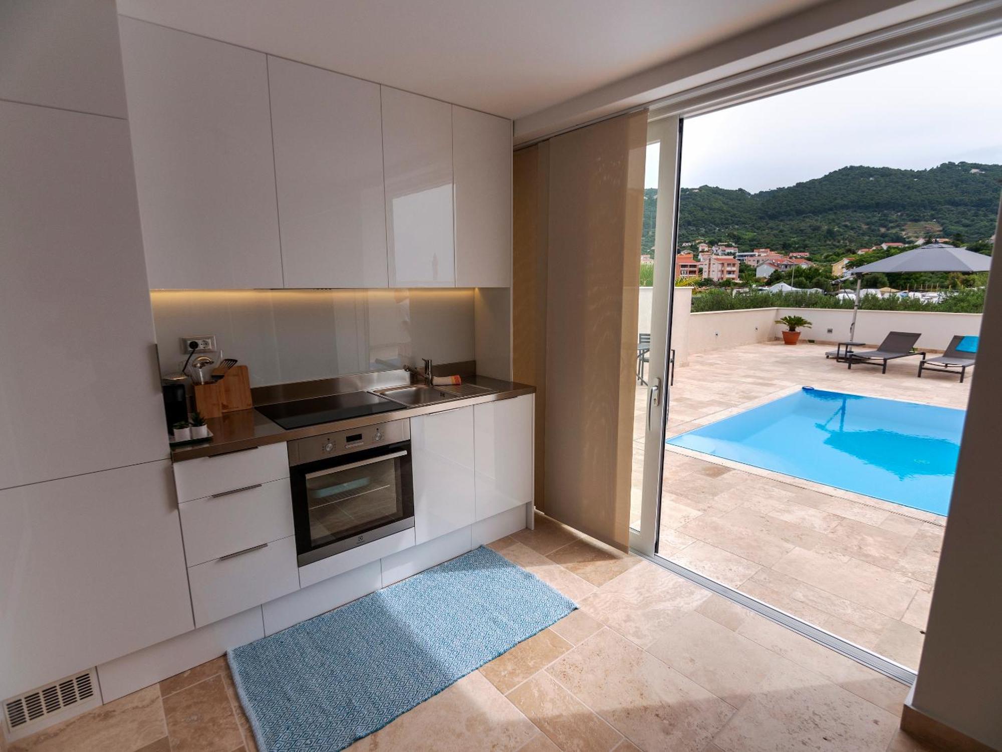 Haus Helga Apartment Rab Town Exterior foto