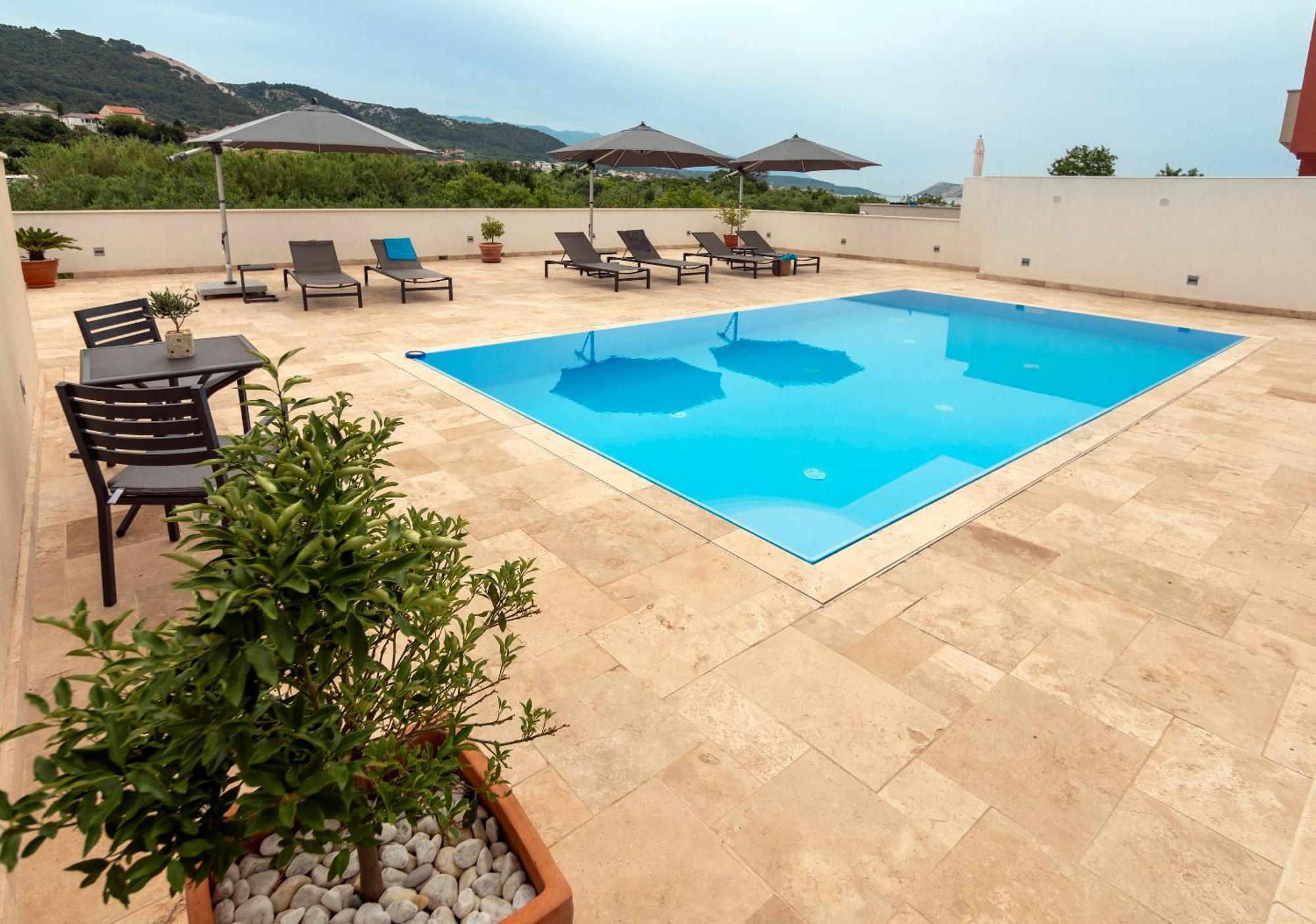 Haus Helga Apartment Rab Town Exterior foto
